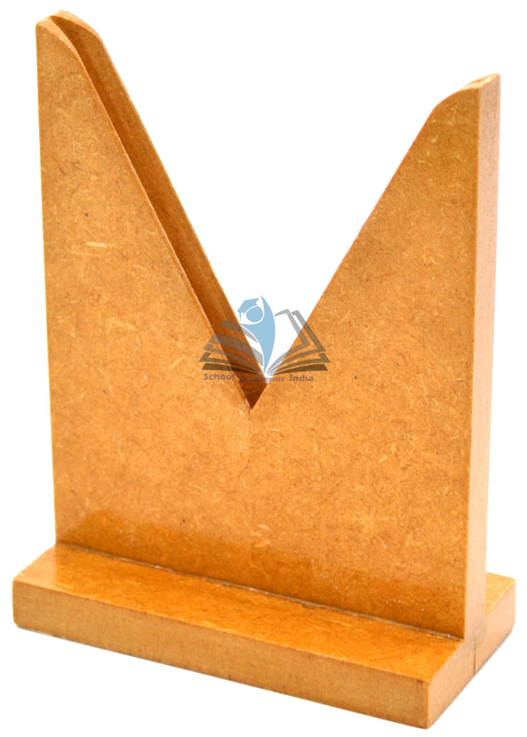Lens Holder V Shape Wooden